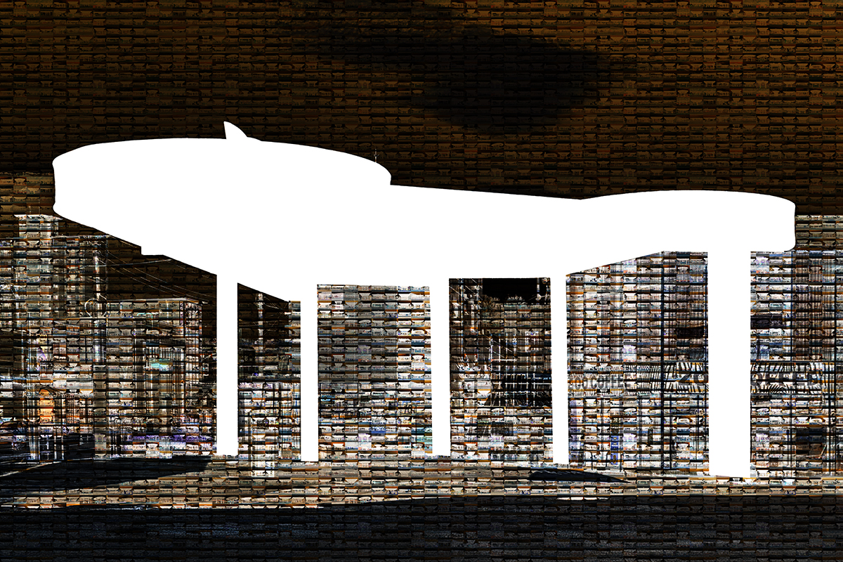 A view of a Gas Station