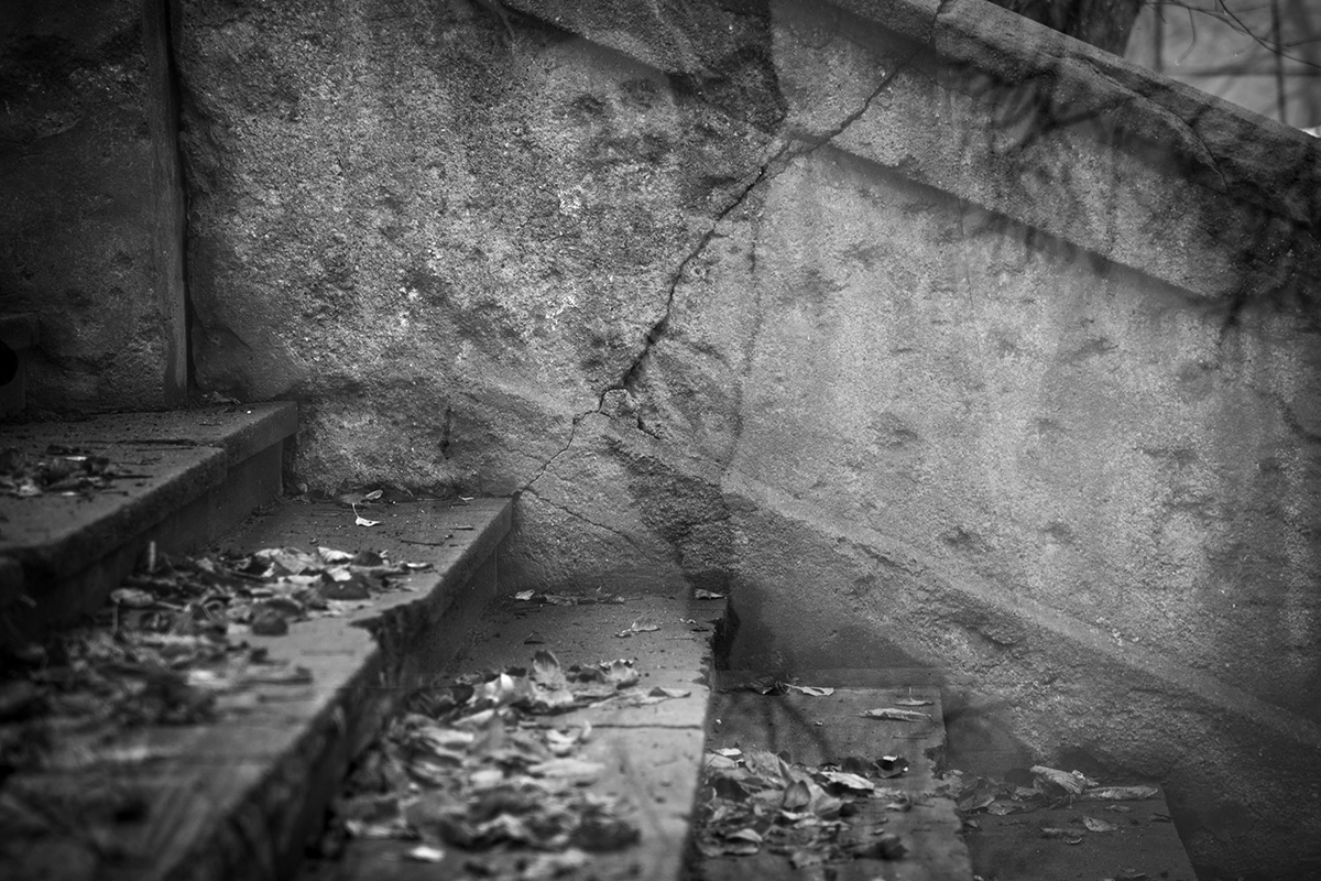 On one's own tracks