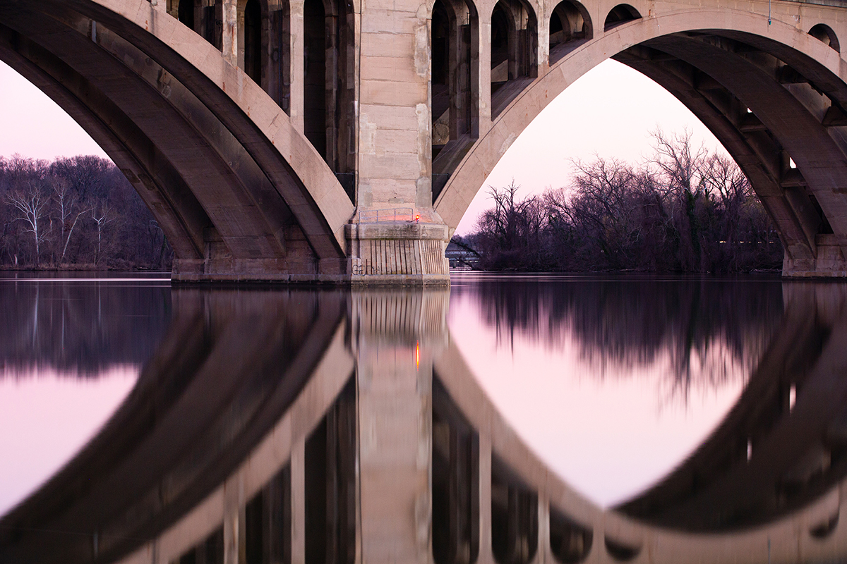 Key Bridge Mirror