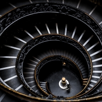 Bramante Staircase - Vatican Museum