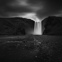 Dark Waterfall