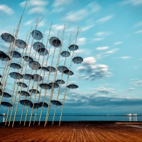 Umbrellas in Thessaloníki 