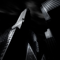 Chrysler Building - B&W