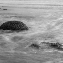 Boulders and waves