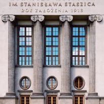 Post-soviet architecture in Krakow, Poland