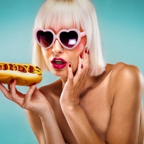 Girl With Hotdog (series)