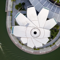 A Bird's Eye View of Artscience Museum, Singapore