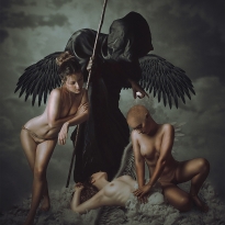 The angel, the death and the devil