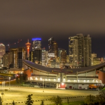 Calgary Stampede at Night