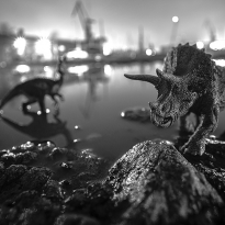 The dinosaurs in the Imperial Shipyard