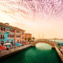 Doha or Venice? Qanat Quartier at 