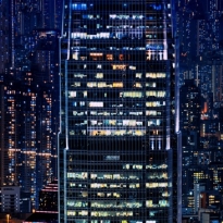 Hong Kong city lights
