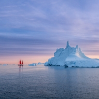 Sailing Under the Arctic Sky