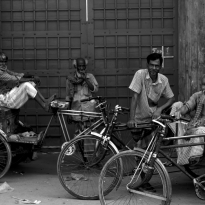 Pedicab-drivers