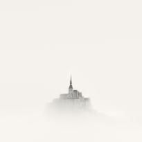Le Mont – Saint – Michel. Foggy Morning