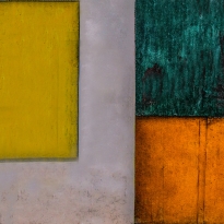 GREEN ORANGE YELLOW DOORS