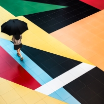 Crossing the Color Field