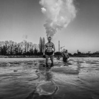 Winter Swimming in Toxic Lake