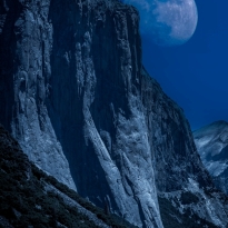 Moon Over El Capitan